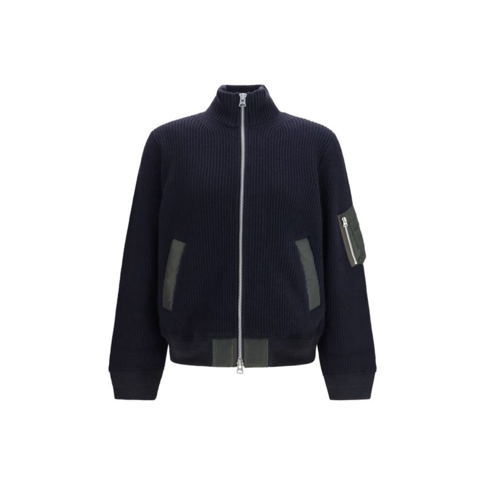 Sacai Men Ribbed Sweater